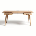 Wooden office desk with two drawers dimensions 150 x 70 x 75cm